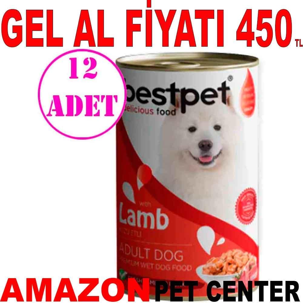 BestPet Kuzulu Köpek Konservesi 400gr 12 AD 18087000 Amazon Pet Center