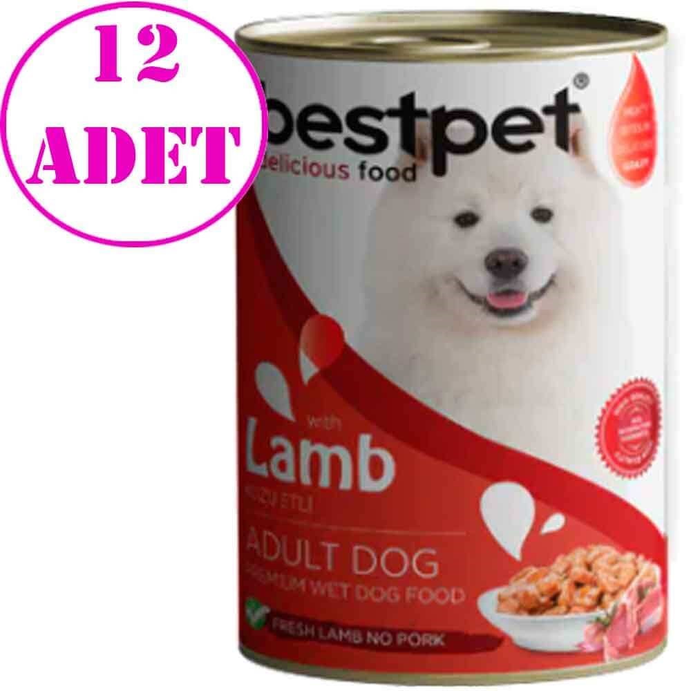BestPet Kuzulu Köpek Konservesi 400gr 12 AD 32125962 Best Pet Yetişkin Köpek Konserveleri Amazon Pet Center