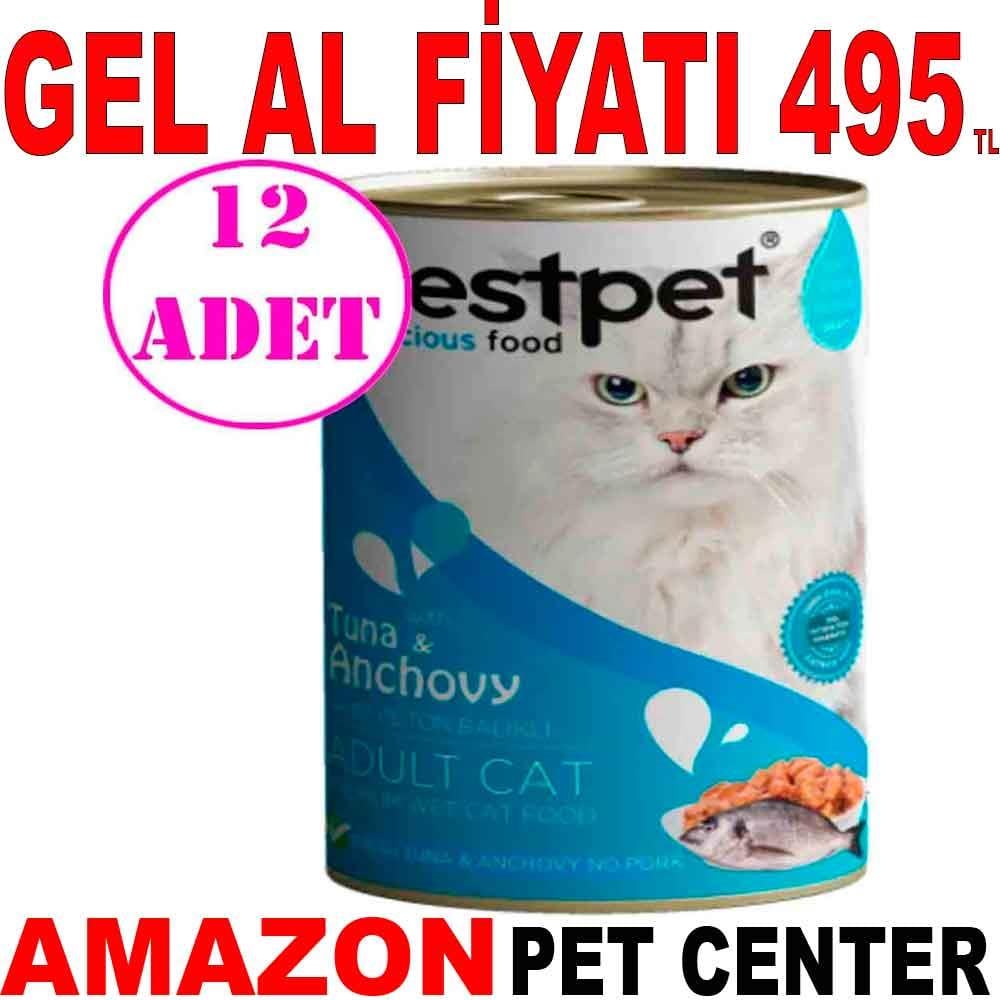 BestPet Ton Balıklı Kedi Konservesi 400gr 12 AD 18081008 Amazon Pet Center
