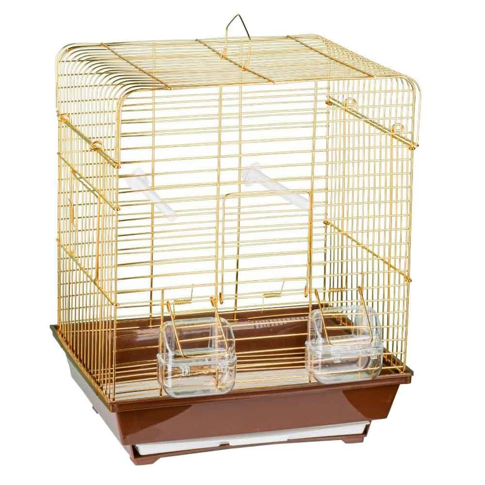 Bilgin Kuş Kafesi Düz Çatılı 200 Gold 17726009 Amazon Pet Center
