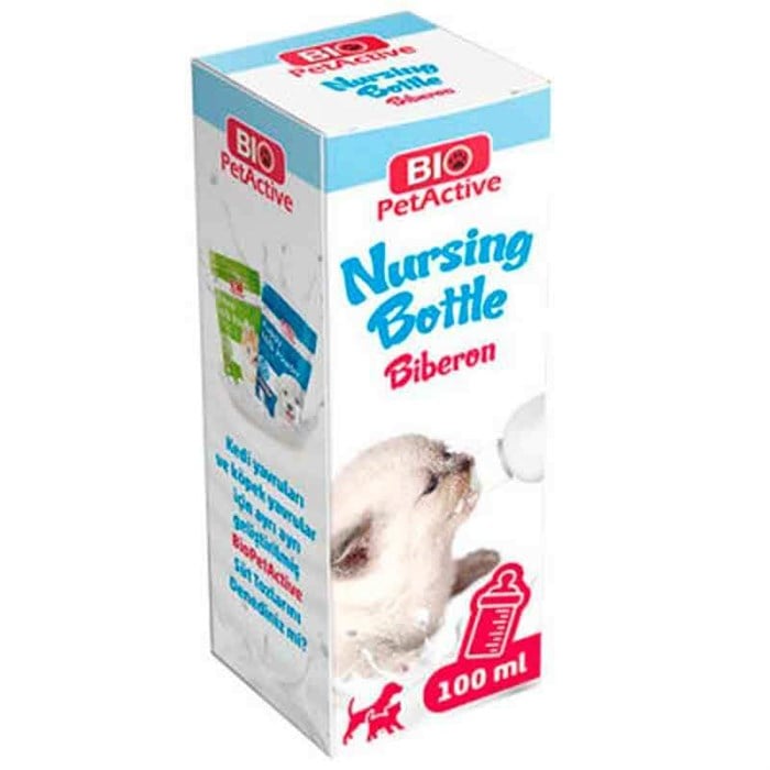 Bio Petactive Biberon 3,38 Oz 100 Ml 8698931092397 BioPetActive Yavru Kedi Bakım Ürünleri Amazon Pet Center