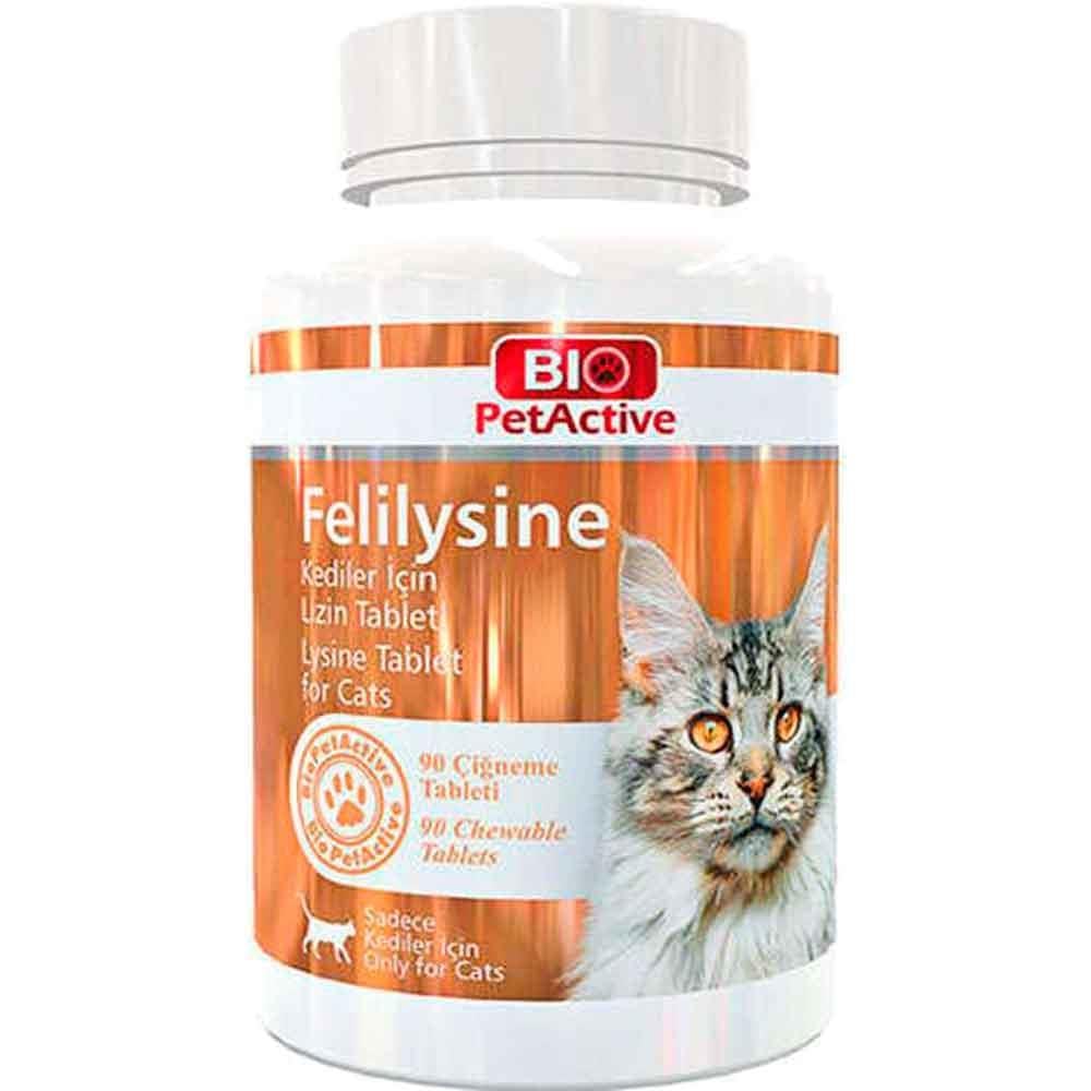 Bio PetActive Felilysine Kedi Bağışıklık Sistemi Güçlendirici Tablet 8698931092359 Amazon Pet Center