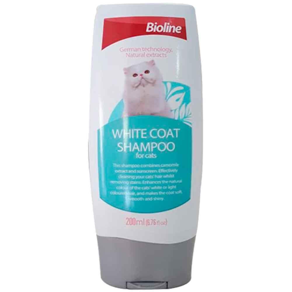 Bioline Beyaz Tüylü Kediler için Şampuan 200 Ml 6970117123869 Amazon Pet Center