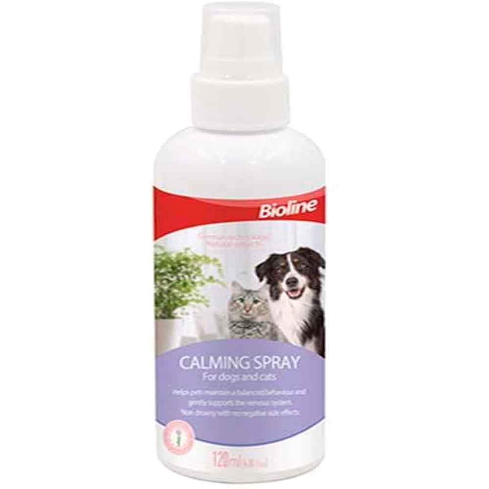 Bioline Calming Sprey Kedi Köpek İçin Sakinleştici Spreyi 120 Ml 6970117124019 Amazon Pet Center
