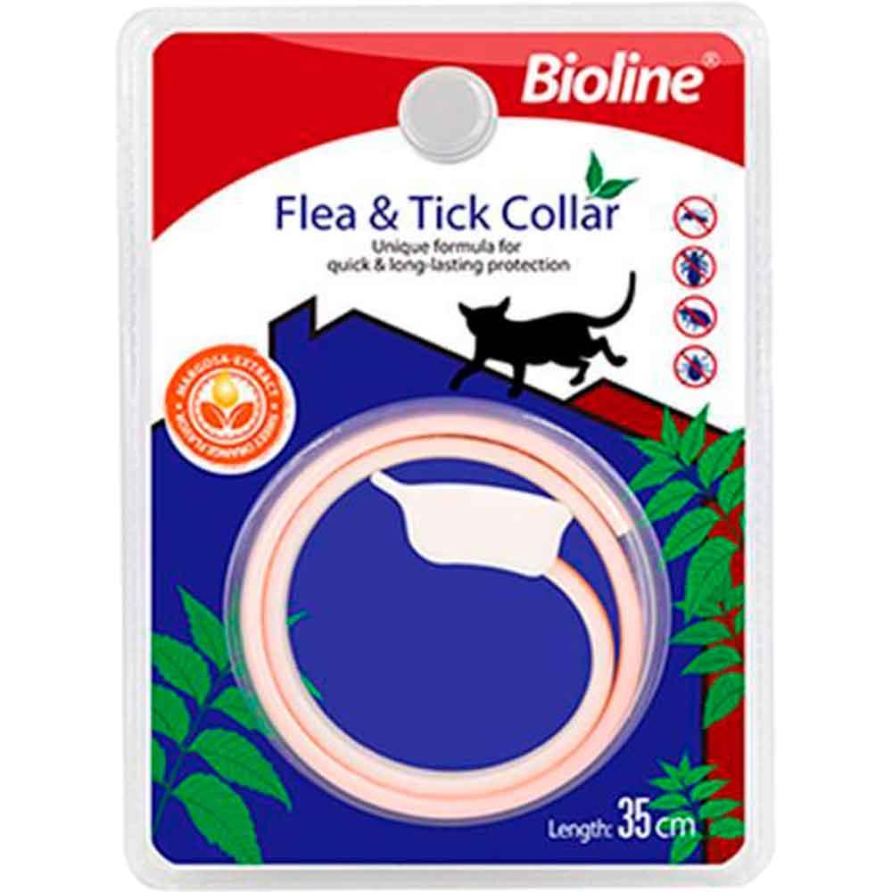 Bioline Kedi Pire Tasması Tespihağacı ve Tatlı Portakal Kokulu 35cm 6970117124453 Amazon Pet Center