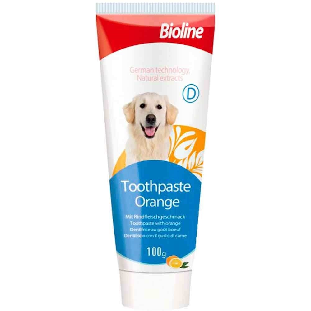 Bioline Köpek Diş Macunu Portakal Aromalı 100 gr 6970117121018 Bioline Köpek Ağız Ve Diş Sağlığı Ürünleri Amazon Pet Center