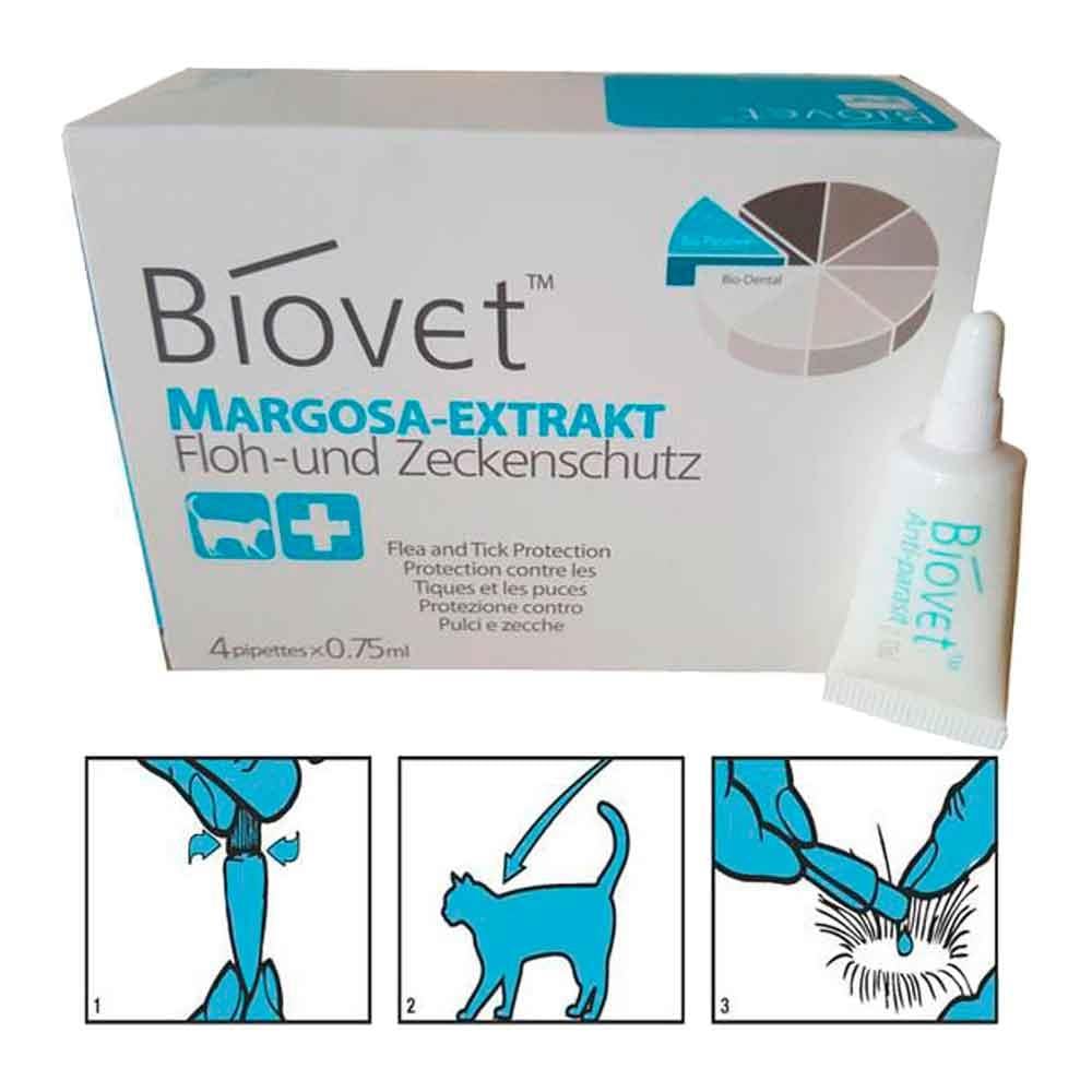 Biovet Kediler İçin Pire Kene Damlası 4 Lü 6937082505908 Amazon Pet Center