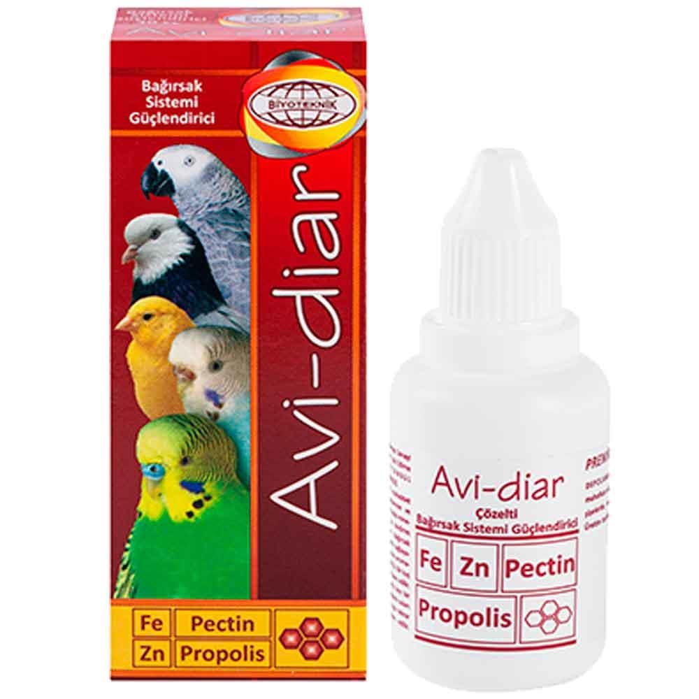 Biyo Avi-Diar Kafes Kuşlar İçin Bağırsak Sistemi Güçlendirici 8693439070229 Amazon Pet Center