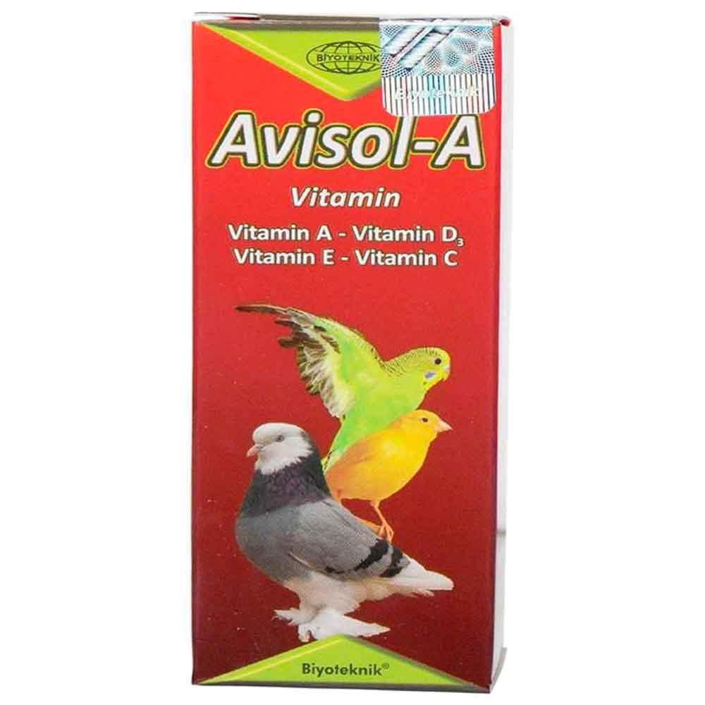 Biyo Avisol-A Kuşlar İçin Vitamin 8693439070199 Amazon Pet Center