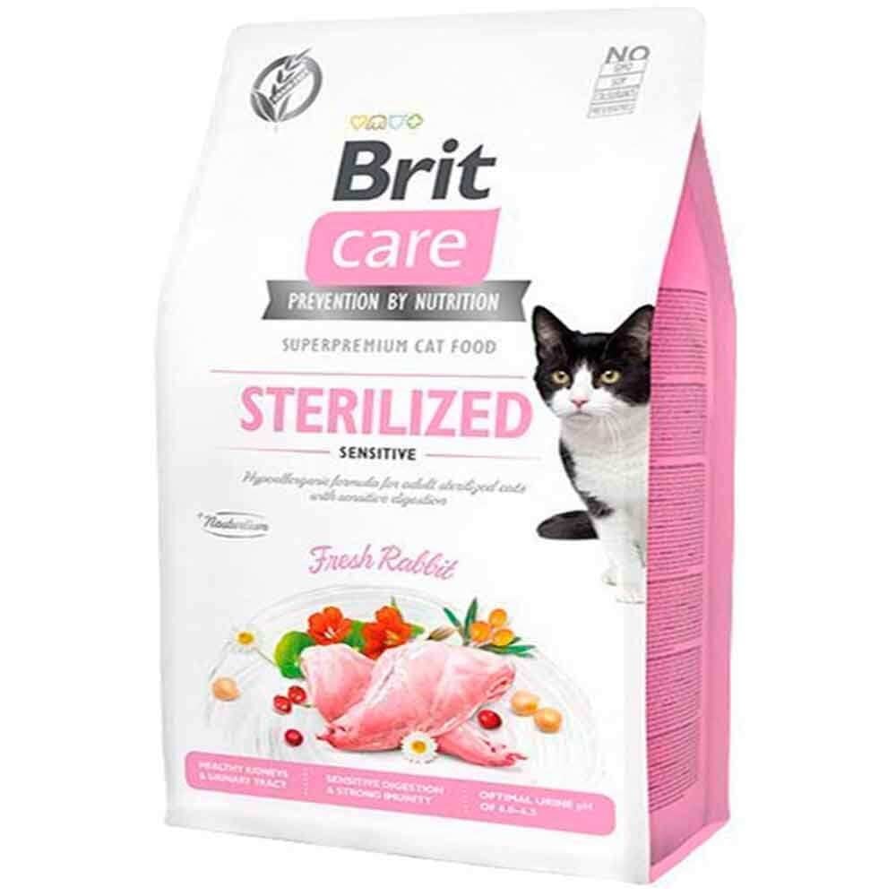 Brit Care Hypo-Allergenic Sindirim Sistemi Destekleyici Tahılsız Kısırlaştırılmış Kedi Maması 7 kg 8595602540754 Brit Care Tahılsız Kedi Mamaları Amazon Pet Center