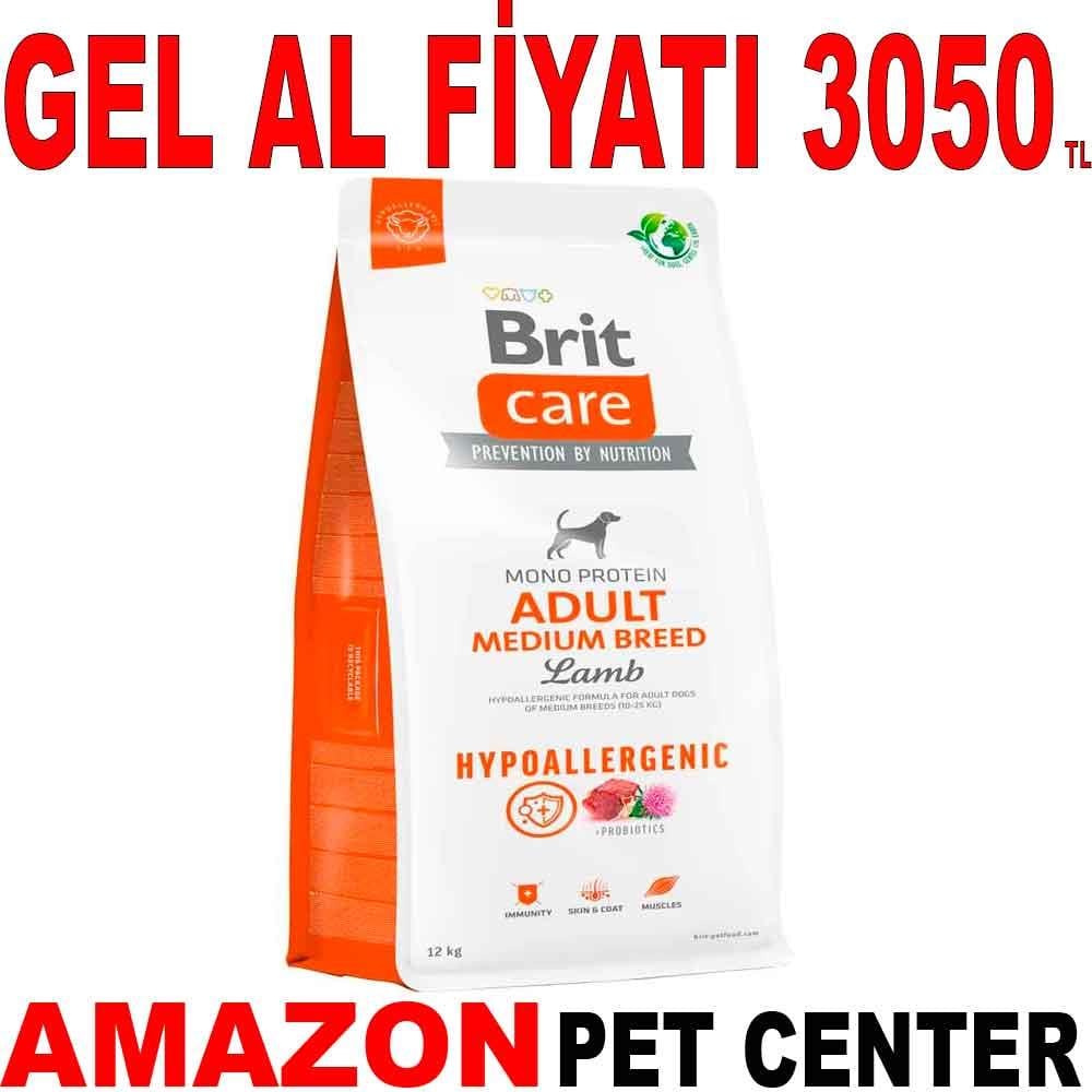 Brit Care Hypoallergenic Kuzu Etli Köpek Maması 12 Kg 18123005 Amazon Pet Center