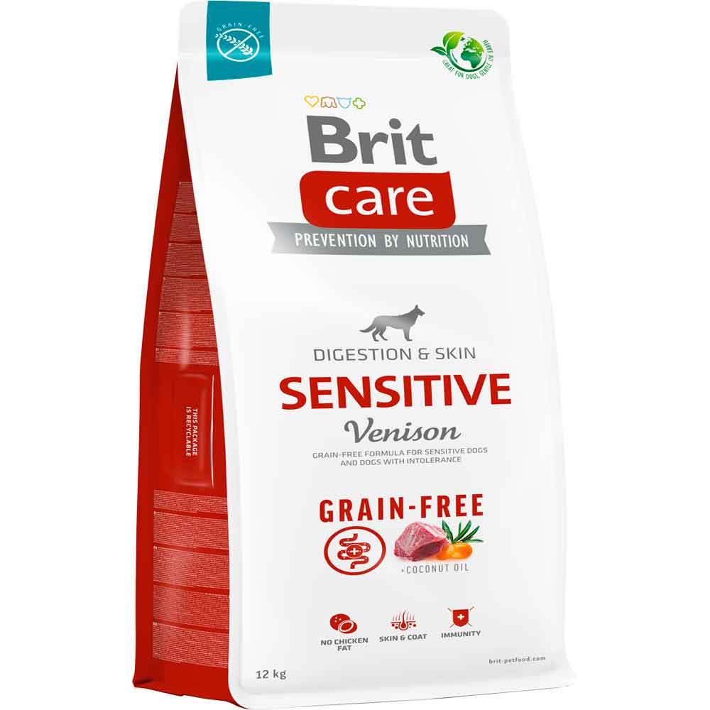 Brit Care Tahılsız Geyik Etli Sensitive Köpek Maması 12 Kg 8595602559138 Amazon Pet Center