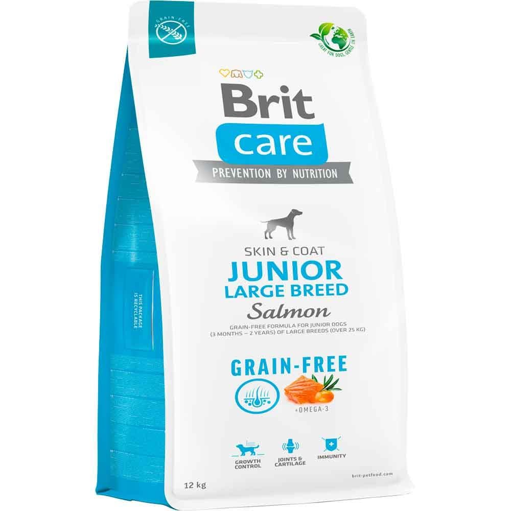 Brit Care Tahılsız Somonlu Büyük Irk Yavru Köpek Maması 12 Kg 8595602558865 Amazon Pet Center