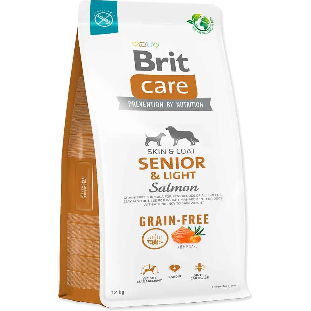 Brit Care Tahılsız Somonlu Yaşlı Köpek Maması 12 Kg 8595602558926 Amazon Pet Center