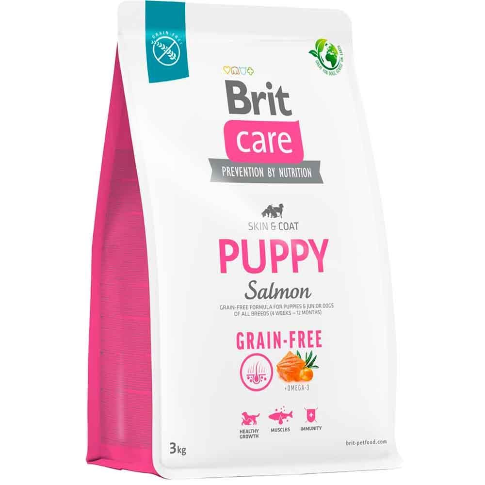 Brit Care Tahılsız Somonlu Yavru Köpek Maması 3 Kg 8595602558810 Amazon Pet Center