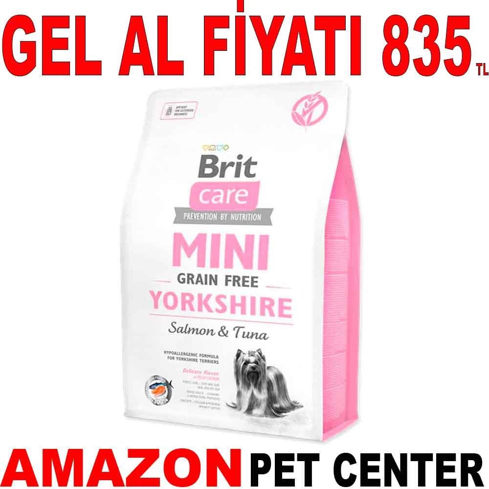 Brit Care Tahılsız Yorkshire Somonlu Köpek Maması 2 kg 17998000 Amazon Pet Center
