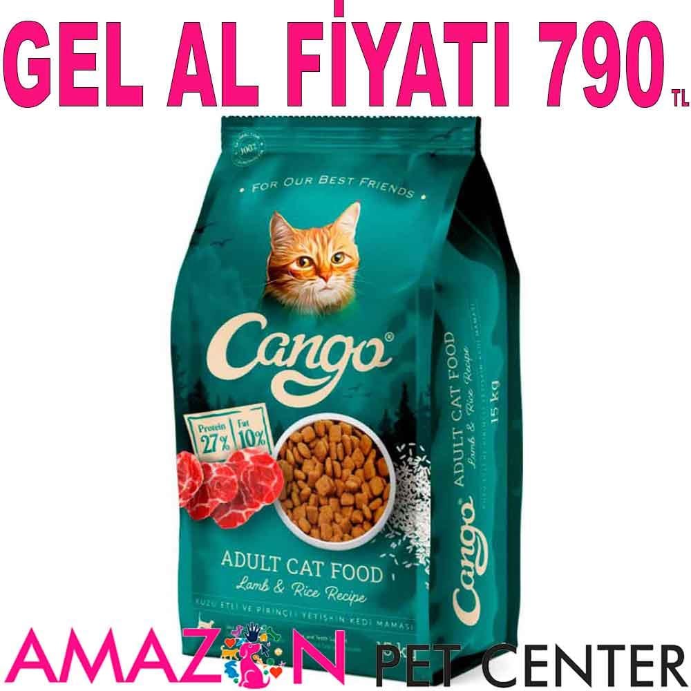 Cango Kedi Maması Kuzu Etli 15 KG 18137002 Amazon Pet Center