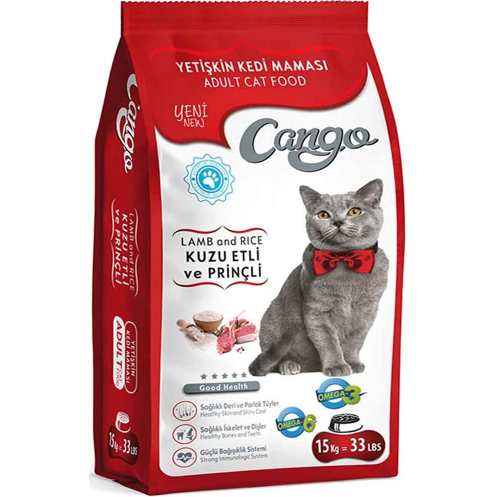 Cango Kedi Maması Kuzu Etli 15 KG 8681889061959 Amazon Pet Center