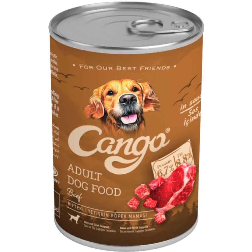 Cango Köpek Konservesi Biftekli 415 Gr 8681889062369 Amazon Pet Center