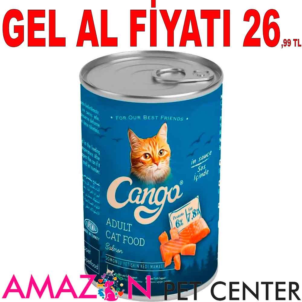 Cango Somonlu Kedi Konservesi 415 Gr 20241001 Amazon Pet Center