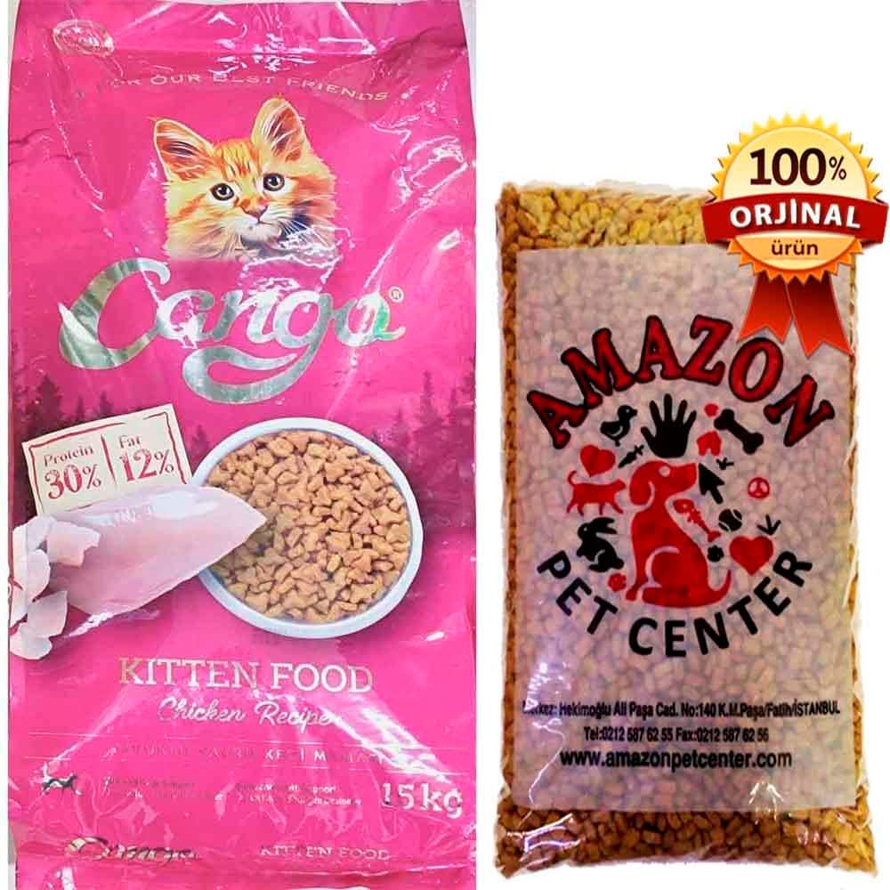 Cango Tavuklu Yavru Kedi Maması Açık 1 Kg 32134230 Amazon Pet Center