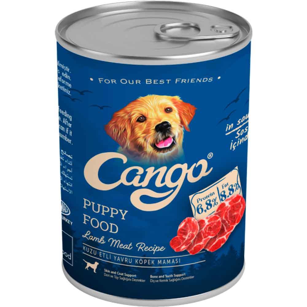 Cango Yavru Köpek Konservesi Kuzu Etli 415 Gr 8681889062383 Amazon Pet Center