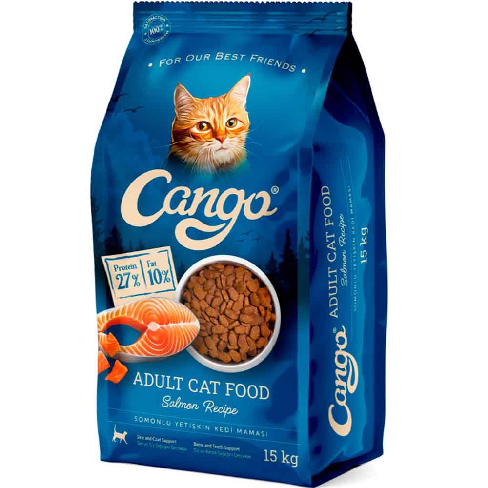 Cango Yetişkin Kedi Maması Somonlu 15 Kg 8681889061942 Amazon Pet Center