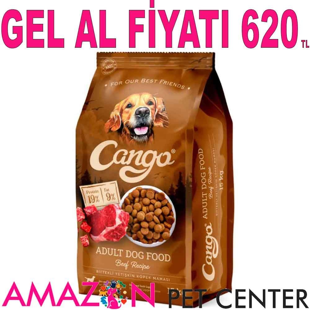 Cango Yetişkin Köpek Maması Biftekli 15 Kg 18138009 Amazon Pet Center