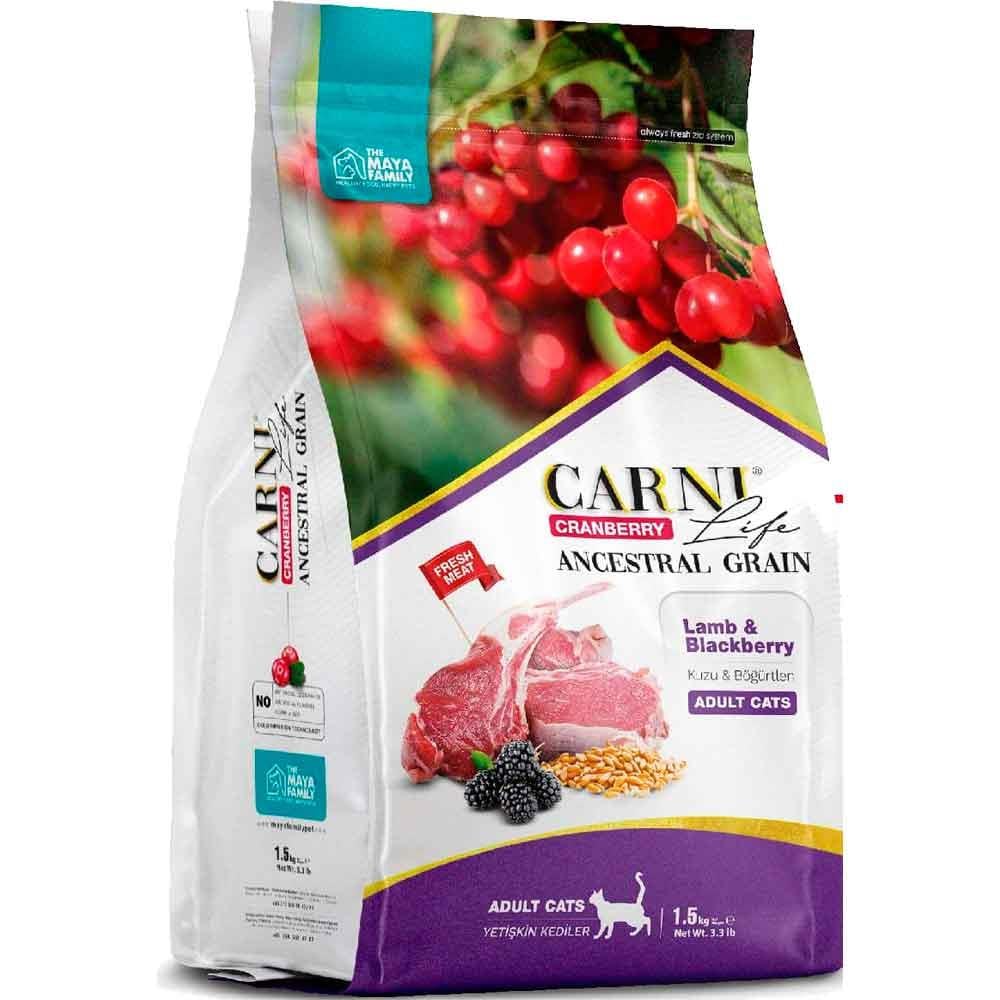 Carni Life Kedi Maması 5 Kg Kuzu Eti Böğürtlen Kızılcık 8683347071487 Amazon Pet Center