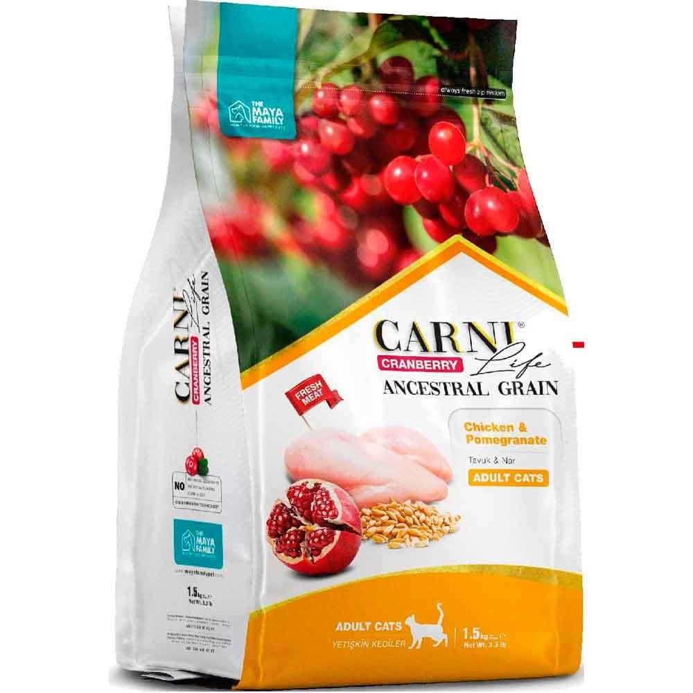 Carni Life Kedi Maması 5 Kg Tavuk Nar Kızılcık 8683347070503 Amazon Pet Center