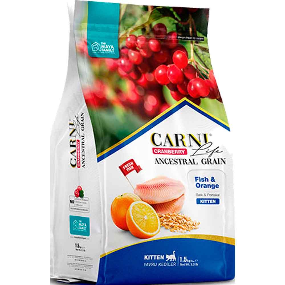 Carni Life Kitten 1.5 Kg Balık Portal Kızılcık 8683347070398 Amazon Pet Center