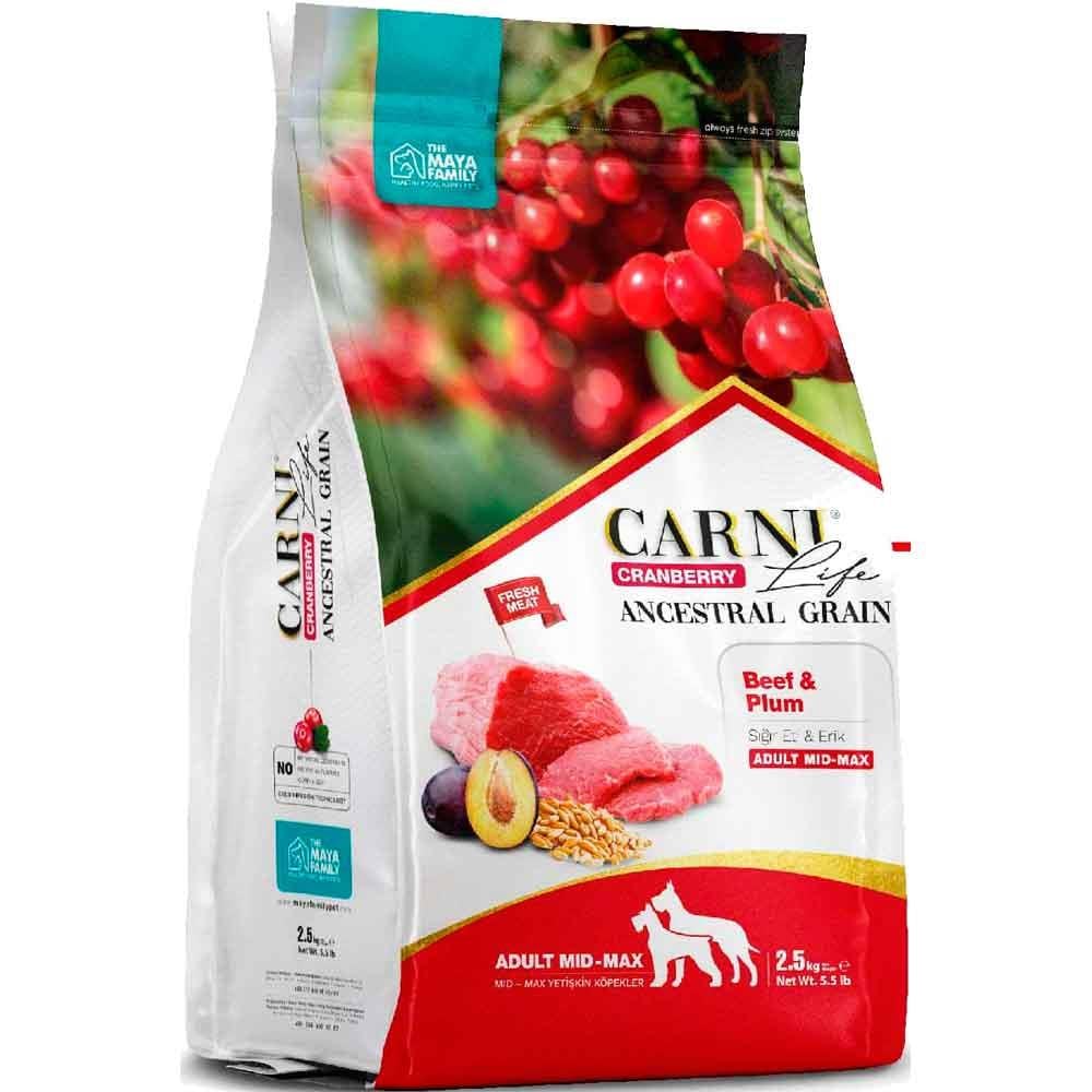 Carni Life Köpek Maması 12 Kg Biftek Erik Kızılcık 8683347071005 Amazon Pet Center