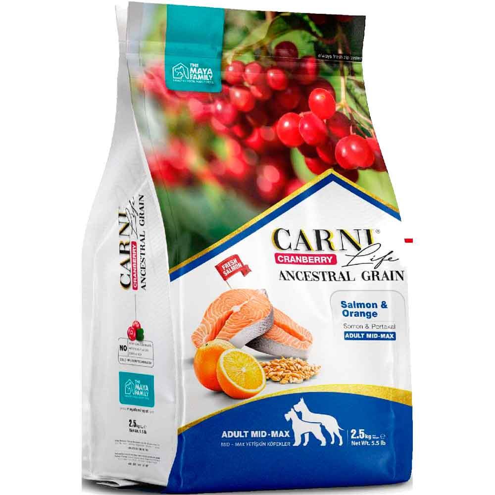 Carni Life Köpek Maması 2.5 Kg Somon Portakal Kızılcık 8683347070688 Amazon Pet Center
