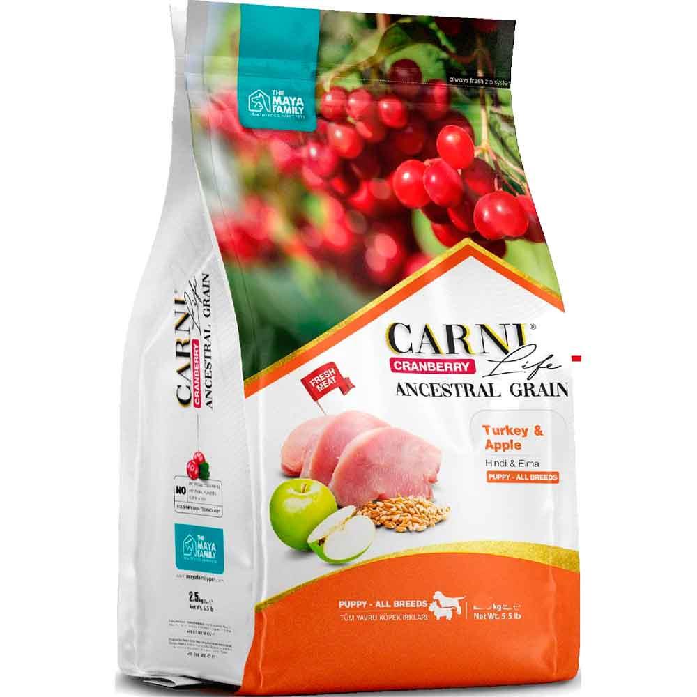 Carni Life Köpek Maması Puppy 12 Kg Hindi Elma Kızılcık 8683347070961 Amazon Pet Center