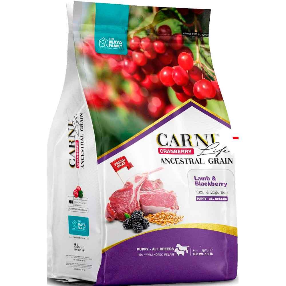 Carni Life Köpek Maması Puppy 12 Kg Kuzu Eti Böğütlen Kızılcık 8683347071432 Amazon Pet Center