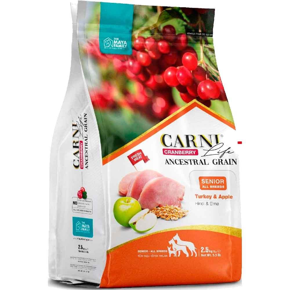 Carni Life Yaşlı Köpek Maması 12 Kg Hindi Elma Kızılcık 8683347071036 Amazon Pet Center