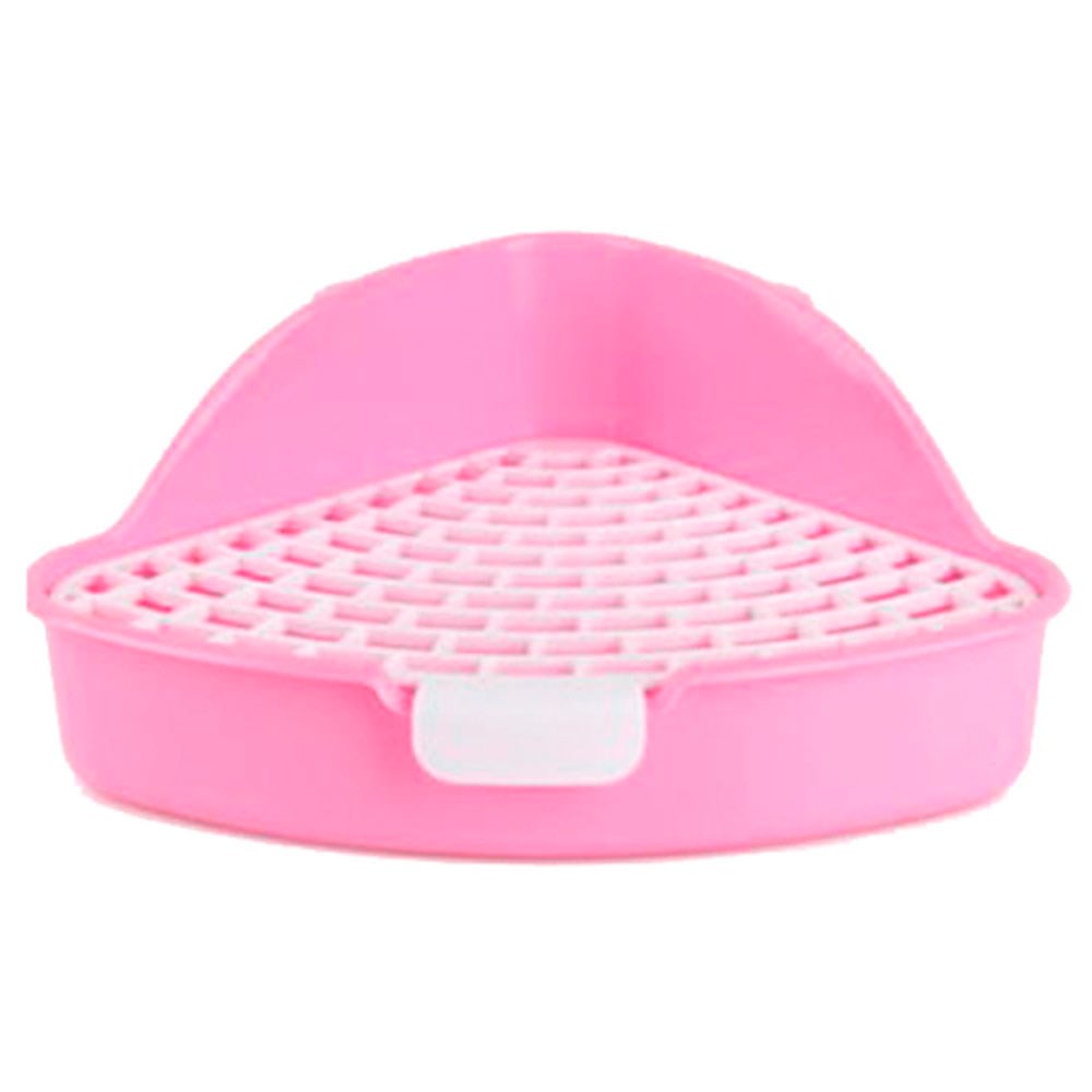 Carno Izgaralı Köşe Tavşan Tuvalet Kabı Pembe 1677000160837 Amazon Pet Center