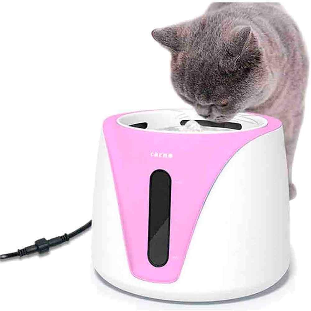 Carno UV li ve Işıklı Otomatik Kedi Köpek Suluğu Pembe 2 Lt. 6970420734714 Amazon Pet Center