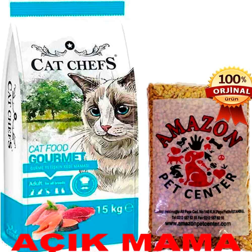 Cat Chefs Gourmet Kedi Maması Açık 1 Kg 32133196 Amazon Pet Center