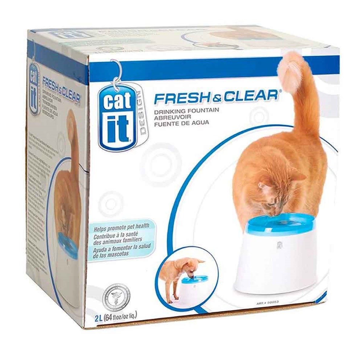 Catit Fresh Kedi Suluğu 2 Lt 022517500538 Amazon Pet Center