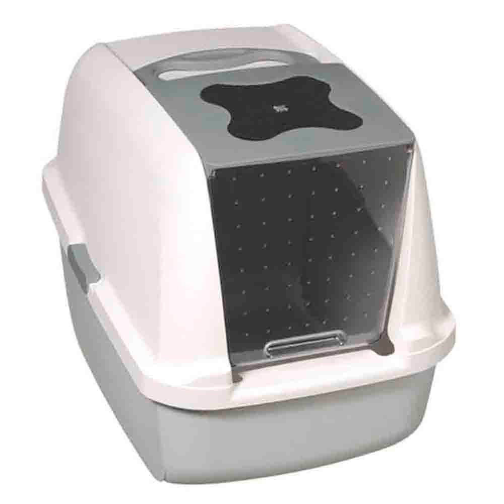 Catit Kapalı Kedi Tuvaleti Gri 022517507025 Amazon Pet Center