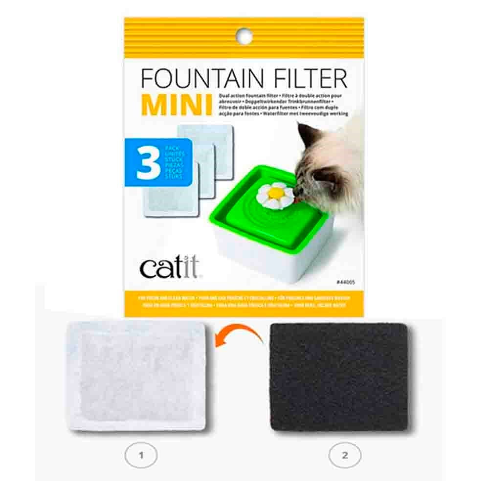 Catit Kedi Suluğu Filtresi 3'lü 022517440056 Amazon Pet Center