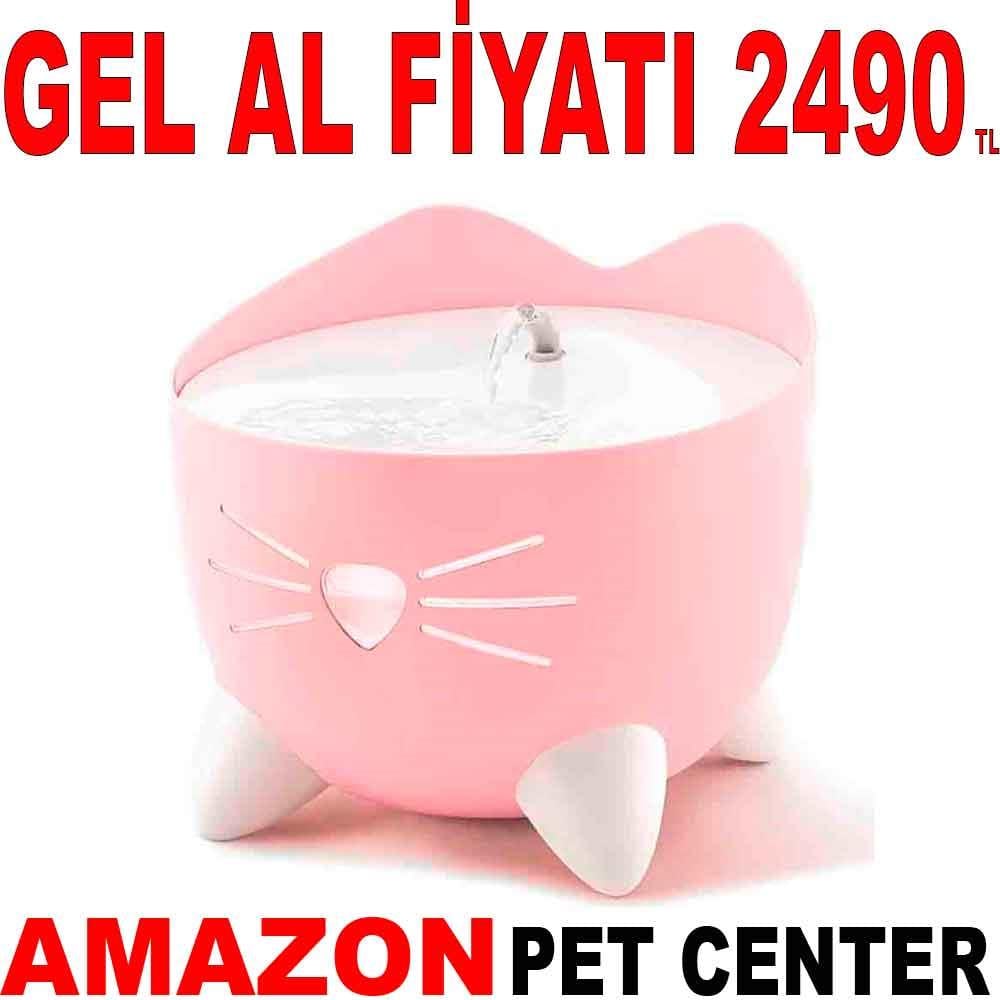 Catit Pixi Pembe Kedi Çeşmesi 18210002 Amazon Pet Center