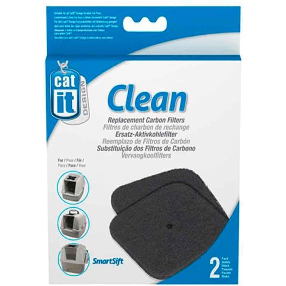 Catit Tuvalet Kabinleri İçin Karbon Filtre 2'Li 022517507056 Amazon Pet Center