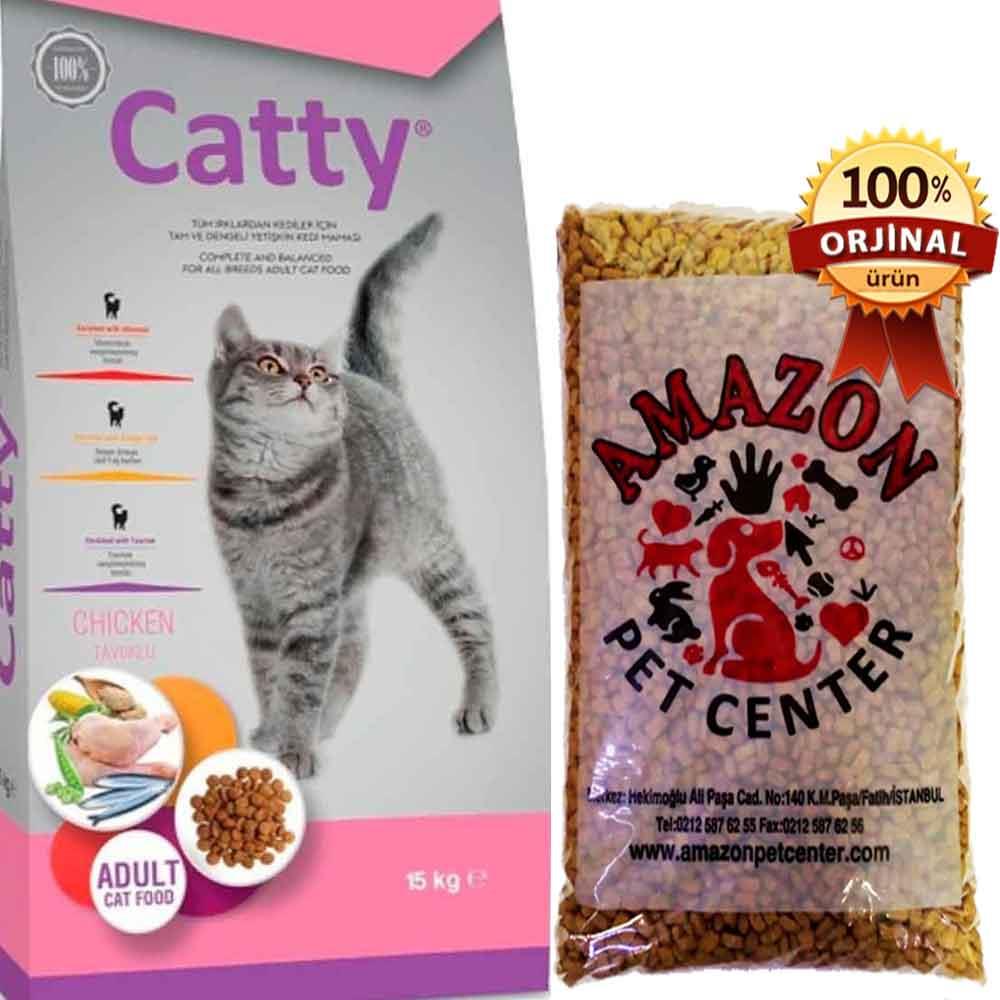 Catty Kedi Maması Tavuklu Açık 1 Kg 32109580 Amazon Pet Center