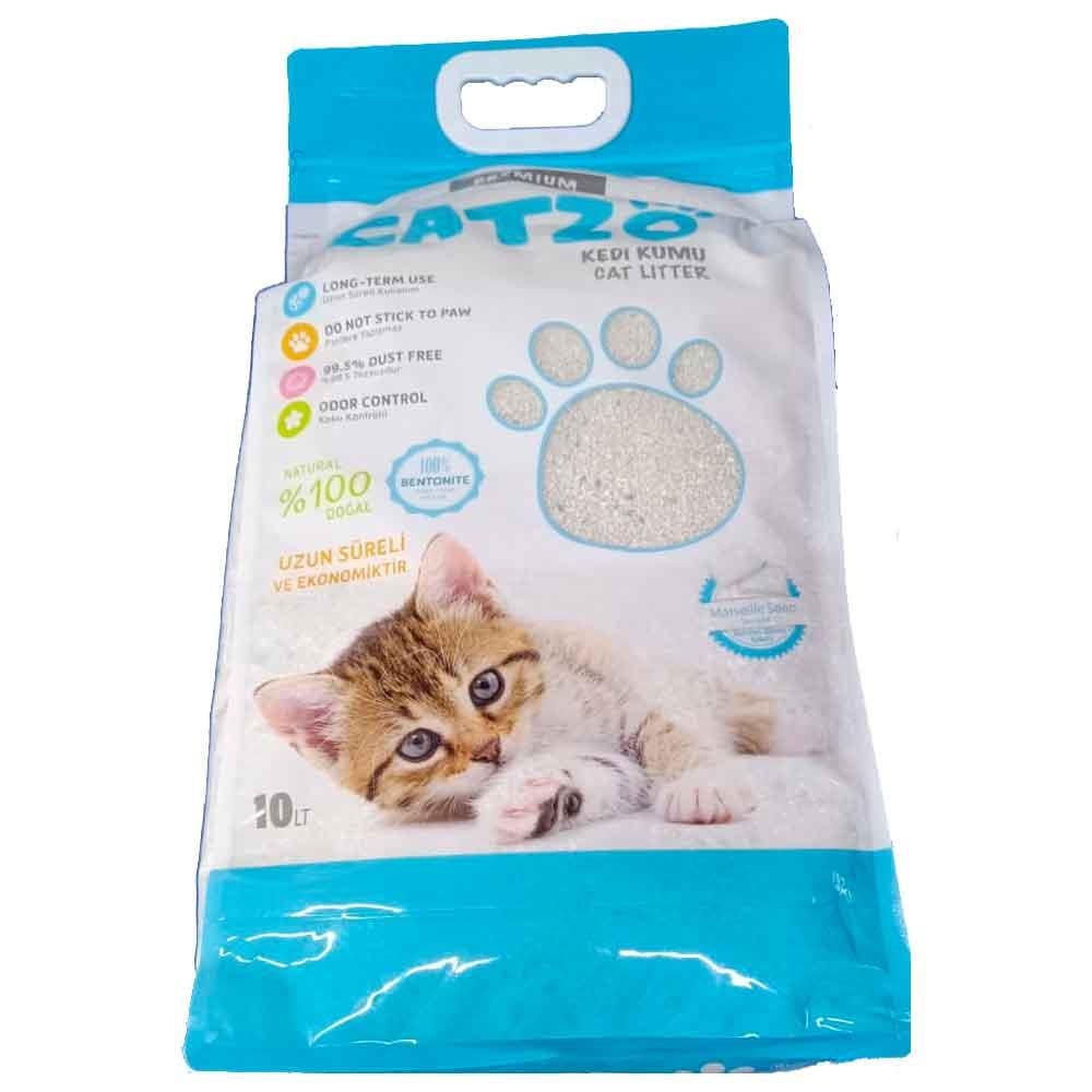 Catzo Marsilya Sabun Kokulu Kedi Kumu İnce 10 Lt 8697451255282 Amazon Pet Center
