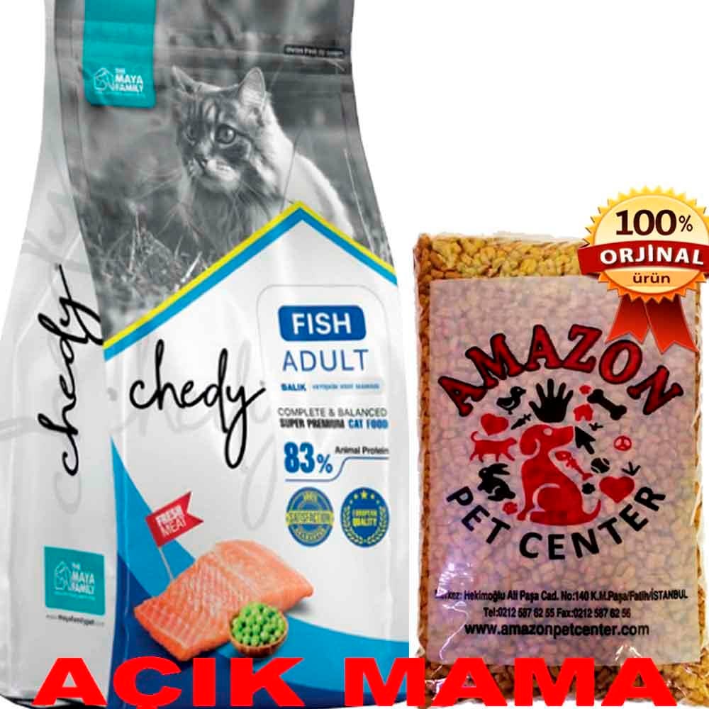 Chedy Balıklı Kedi Maması Açık 1 Kg 32134049 Amazon Pet Center