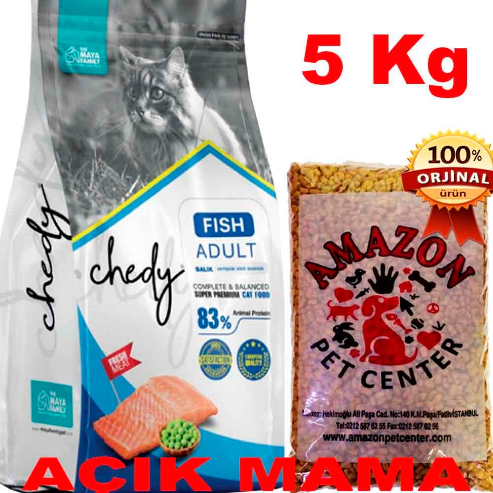Chedy Balıklı Kedi Maması Açık 5 Kg 32136548 Amazon Pet Center