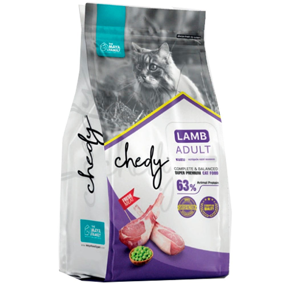 Chedy Kuzu Etli Yetişkin Kedi Maması 5 Kg 8683347070782 Amazon Pet Center