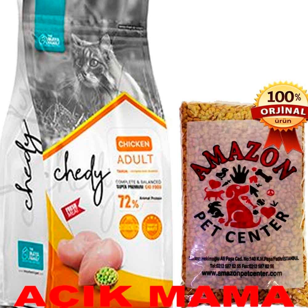 Chedy Tavuklu Kedi Maması Açık 1 Kg 32133998 Amazon Pet Center